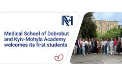 Dobrobut and Mohyla Academy Medical School Has Begun Teaching Its First Students