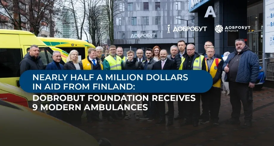 Finland donates 9 ambulances worth nearly half a million dollars