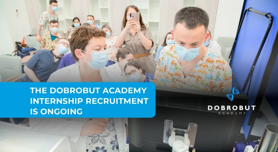 We are still recruiting for the internship at the Dobrobut Academy